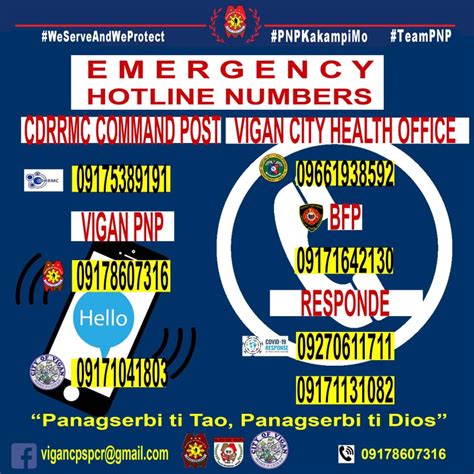 Vigan City Hotlines – Vigan City.